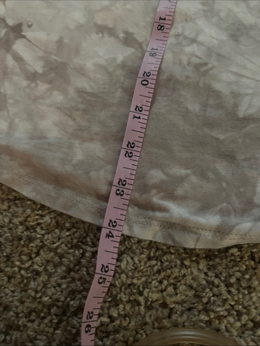 Women's Tie-Dye Tank Top — Neutral Taupe - Picture 4 of 5